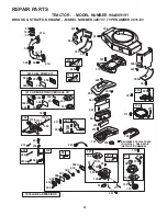 Предварительный просмотр 47 страницы Sears Craftsman EZ3 944.609191 Owner'S Manual