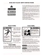 Preview for 2 page of Sears CRAFTSMAN HYDROGLASS 390.251981 Owner'S Manual