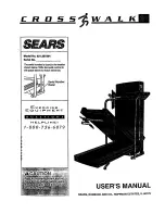 Sears CrossWalk User Manual preview