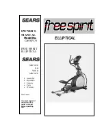 Preview for 1 page of Sears FREE SPIRIT C249 30737 0 Owner'S Manual