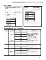 Preview for 21 page of Sears Galaxy 85000 Use & Care Manual