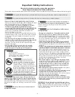 Preview for 3 page of Sears Galaxy 970-6011 Series Use & Care Manual