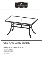 Preview for 8 page of Sears Garden Oasis Harrison D71 M34585 Use And Care Manual