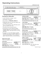 Preview for 5 page of Sears Kenmore 15559 Owner'S Manual