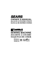 Sears Kenmore 385.12116690 Owner'S Manual preview