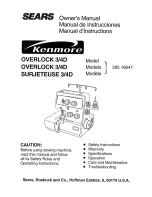 Sears Kenmore 385.16641 Owner'S Manual preview