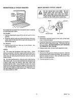 Preview for 17 page of Sears Kenmore 41329 Use, Care, Safety Manual