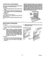 Preview for 17 page of Sears KENMORE 46725 Use And Care Manual