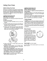 Предварительный просмотр 10 страницы Sears Kenmore 75161 Use & Care Manual