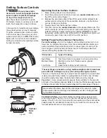 Preview for 8 page of Sears Kenmore 790. 3100 Series Use & Care Manual