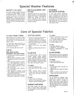 Preview for 11 page of Sears Kenmore 91601 Series Use And Care Manual