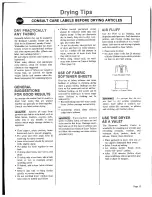 Preview for 13 page of Sears Kenmore 91601 Series Use And Care Manual