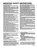 Предварительный просмотр 5 страницы Sears KENMORE 93331 Use, Care, Safety Manual