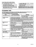 Preview for 11 page of Sears KENMORE 93331 Use, Care, Safety Manual