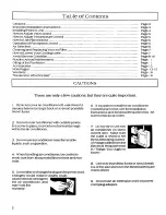 Preview for 2 page of Sears Kenmore P/N93SR-D02 Owner'S Manual