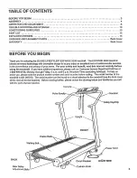 Preview for 3 page of Sears Lifestyler EXPANSE 2000 Owner'S Manual