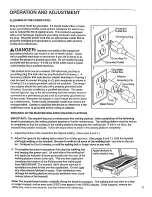 Preview for 5 page of Sears Lifestyler EXPANSE 2000 Owner'S Manual