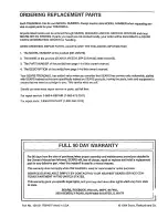 Preview for 16 page of Sears Lifestyler EXPANSE 2000 Owner'S Manual