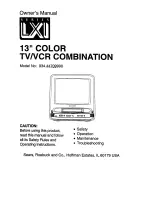 Предварительный просмотр 1 страницы Sears LXI 934.44709990 Owner'S Manual