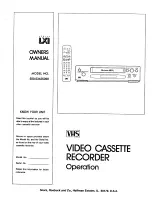 Sears LXI series 580.53425390 Owner'S Manual preview