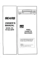 Sears LXI series 934.55116690 Owner'S Manual preview