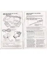 Предварительный просмотр 2 страницы Sears super video arcade Owner'S Manual