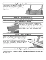 Preview for 3 page of SEASIDE CASUAL FURNITURE Traditional Picnic Table 043 Assembly Instructions