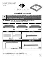 Seaside Casual AURA 901R6 Assembly Instructions preview