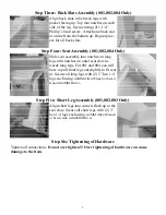 Preview for 2 page of Seaside Casual Cambridge Sectional Armless 002 Assembly Instructions