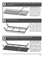 Preview for 2 page of Seaside Casual MAD Fusion Chaise 400 Assembly Instructions