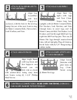 Preview for 2 page of Seaside Casual Portsmouth 5' Bench 058 Assembly Instructions