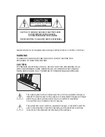 Предварительный просмотр 2 страницы Seaside Communications DCT 6208 User Manual