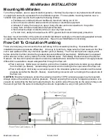 Предварительный просмотр 7 страницы Seaside MINI WARDEN Installation & Operation Manual