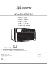 SeasonsComfort ST08R1 Installation Instructions Manual preview