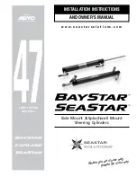 Предварительный просмотр 1 страницы Seastar Solutions BayStar Installation Instructions Manual