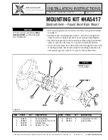 Предварительный просмотр 1 страницы Seastar Solutions HA5417 Installation Instructions