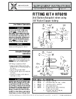 Seastar Solutions HF6010 Supplement Instructions preview