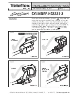 Seastar Solutions Teleflex HC5331-3 Installation Instructions preview