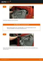 Предварительный просмотр 21 страницы Seat Ibiza 6L1 Replacement Manual