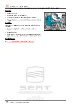 Предварительный просмотр 202 страницы Seat Leon 2013 Workshop Manual