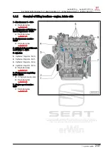 Предварительный просмотр 213 страницы Seat Leon 2013 Workshop Manual