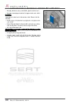 Предварительный просмотр 250 страницы Seat Leon 2013 Workshop Manual