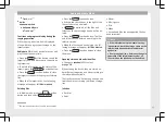 Предварительный просмотр 37 страницы Seat NAVI SYSTEM PLUS Owner'S Manual