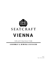 Предварительный просмотр 1 страницы Seatcraft Vienna Assembly & General Use Manual