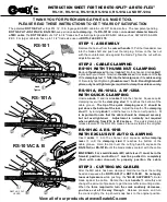 Preview for 1 page of SEATEK ROTO-SPLIT ROTO-FLEX RS-101 Instruction Sheet