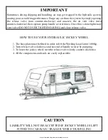 Предварительный просмотр 2 страницы Seatra TRAIL-A-MATE Owner'S Manual