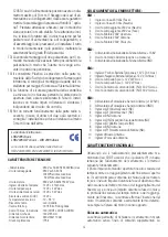 Preview for 4 page of Seav LRS 2035 SET Alarm Manual