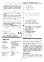 Preview for 9 page of Seav LRS 2035 SET Alarm Manual