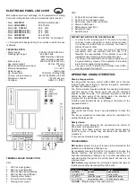 Seav LRX 2035R Manual preview