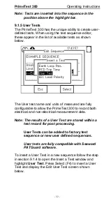 Предварительный просмотр 32 страницы SEAWARD Electronic Primetest 300 Operating Instructions Manual